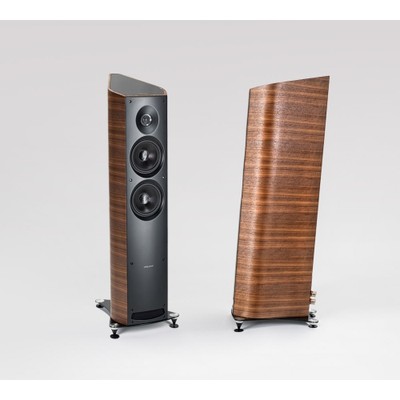 Sonus Faber Tower Speaker Comparison And Design Overview Audioholics Geared Towards Home Theater And Ease Of Placement The Front Ported Cabinets Feature A Curved Lyre Shape Derived From