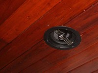 wood ceiling speaker