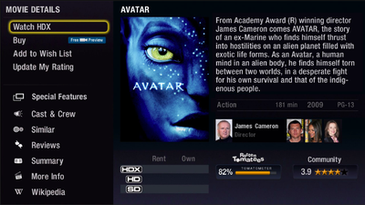 avatar movie page
