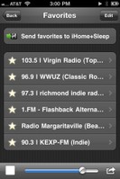 internet radio favorites