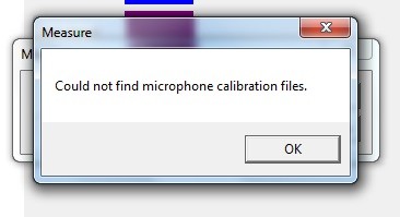 no calibration file
