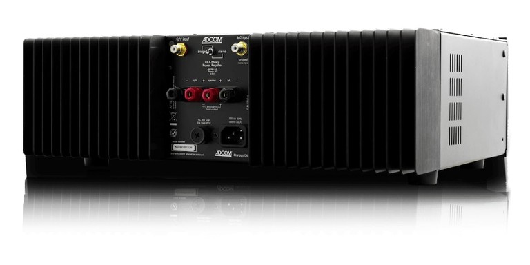 Adcom GFA 555ms rear