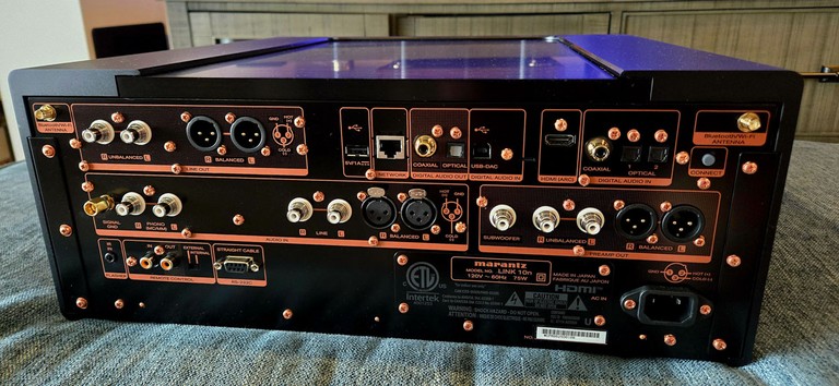 Marantz Link 10n Back Panel View
