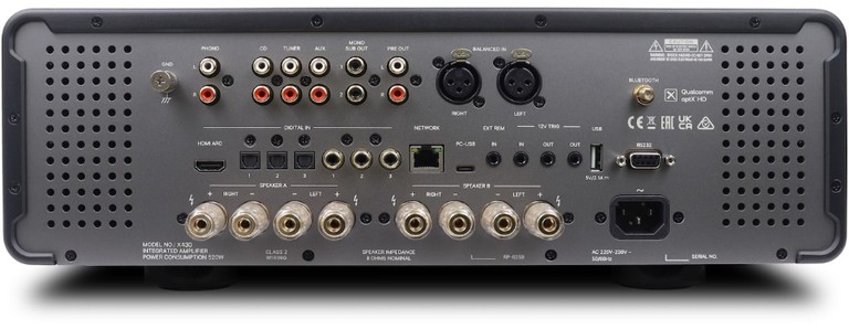 Michi Prestige amp rear