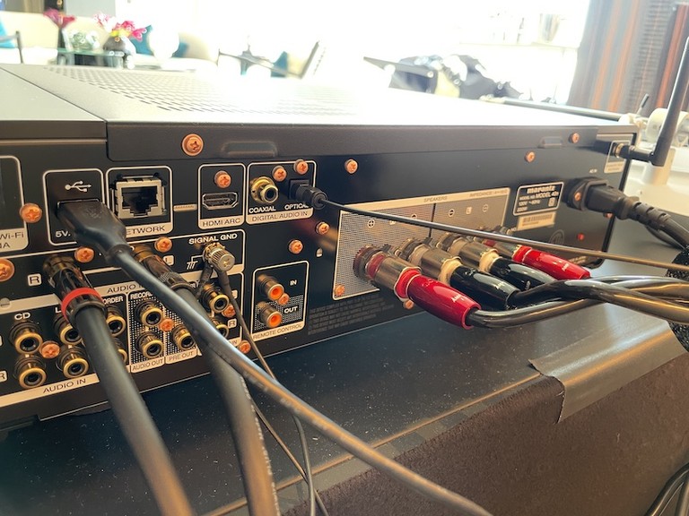 Marantz MODEL 40n rear