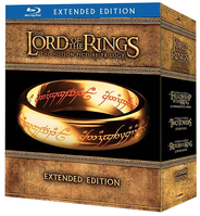 Lord of the Rings Extended Edition on Blu-ray