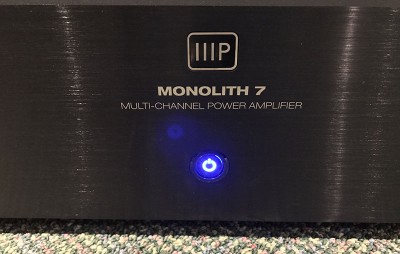 Monoprice Monolith 7 front LED light
