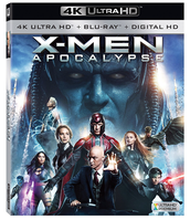 X-Men Apocalypse on Blu-ray 4K/Ultra-HD