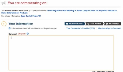FTC Comment
