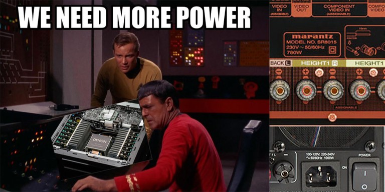 Receiver Power Consumption Rating vs Output Power Is Not Watt You Think!