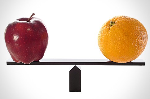 Apple vs Orange