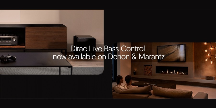 Dirac Live Bass Control And HEOS Updates For Denon & Marantz!