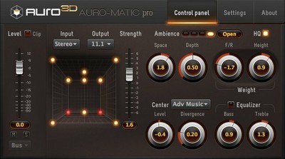 Auro-matic mixing