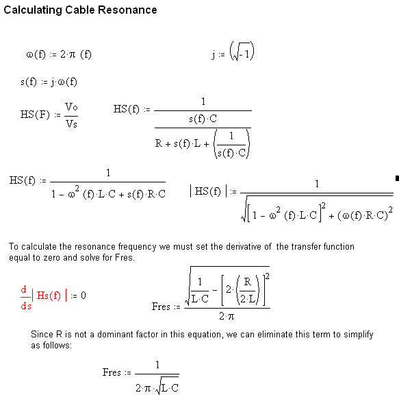 Debunking the Myth of Speaker Cable Resonance Audioholics