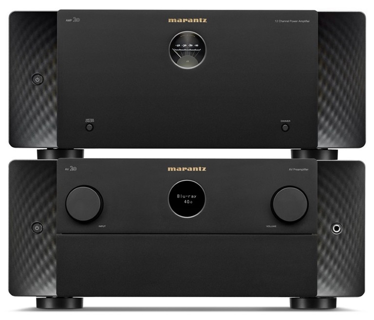 Marantz AV20 AMP20 stack
