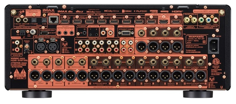 Marantz AV20 rear