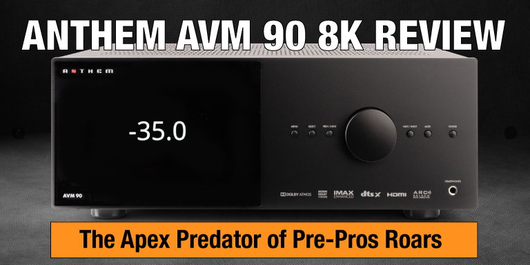 Anthem Avm 90 15 4ch Preamp Processor