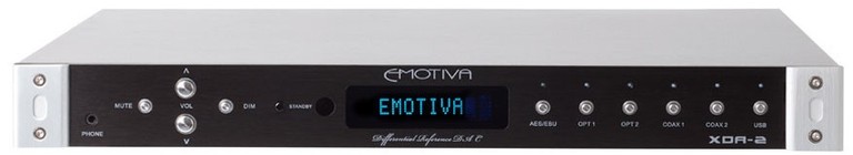 Emotiva XDA-2 DAC/Digital Preamp/Headphone Amp Preview