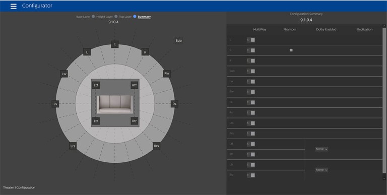 AH Speaker Configuration