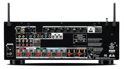 Denon AVR-S910W Backpanel View