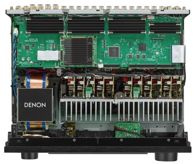 Denon X6800H inside