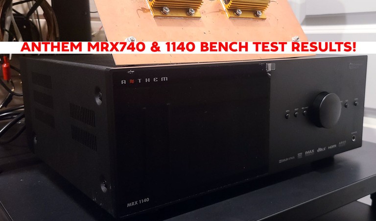 Anthem MRX 740 & 1140 AV Receivers Comparison Bench Test Results!