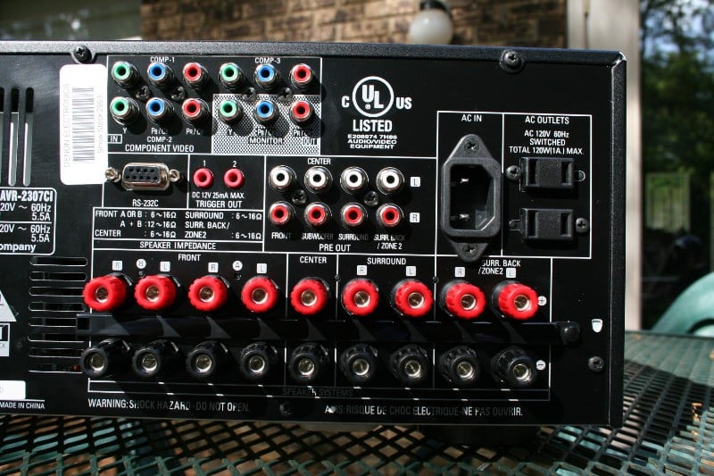 Denon AVR2307CI Receiver Review Audioholics