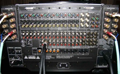 Denon aVR-5805 Back Conn