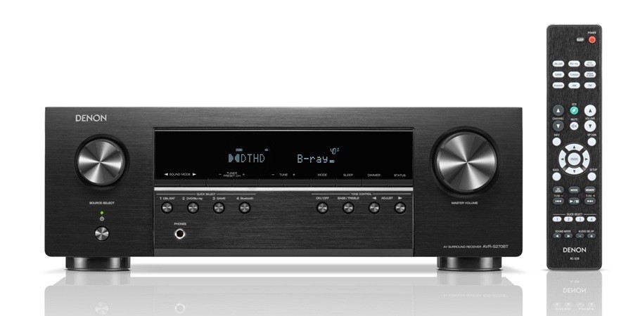 Denon AVR-S270BT 5.1CH AV Receiver Breaks Price Barrier on Performance/Value
