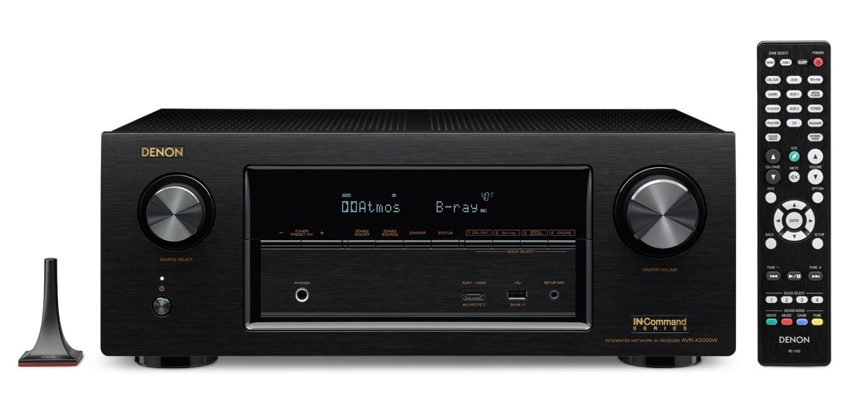 Denon AVR-X3300W 7.2 Atmos/DTS:X A/V Receiver Review