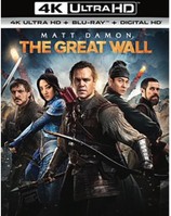 Great Wall 4K/Ultra-HD Blu-ray cover