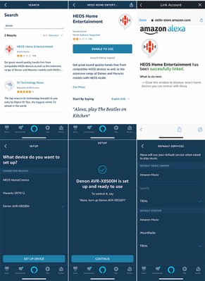 Amazon Alexa with Denon X8500H