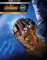 Avengers Infinity War 4K/Ulra-HD Blu-ray cover