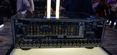 Denon AVR-X6400H backview