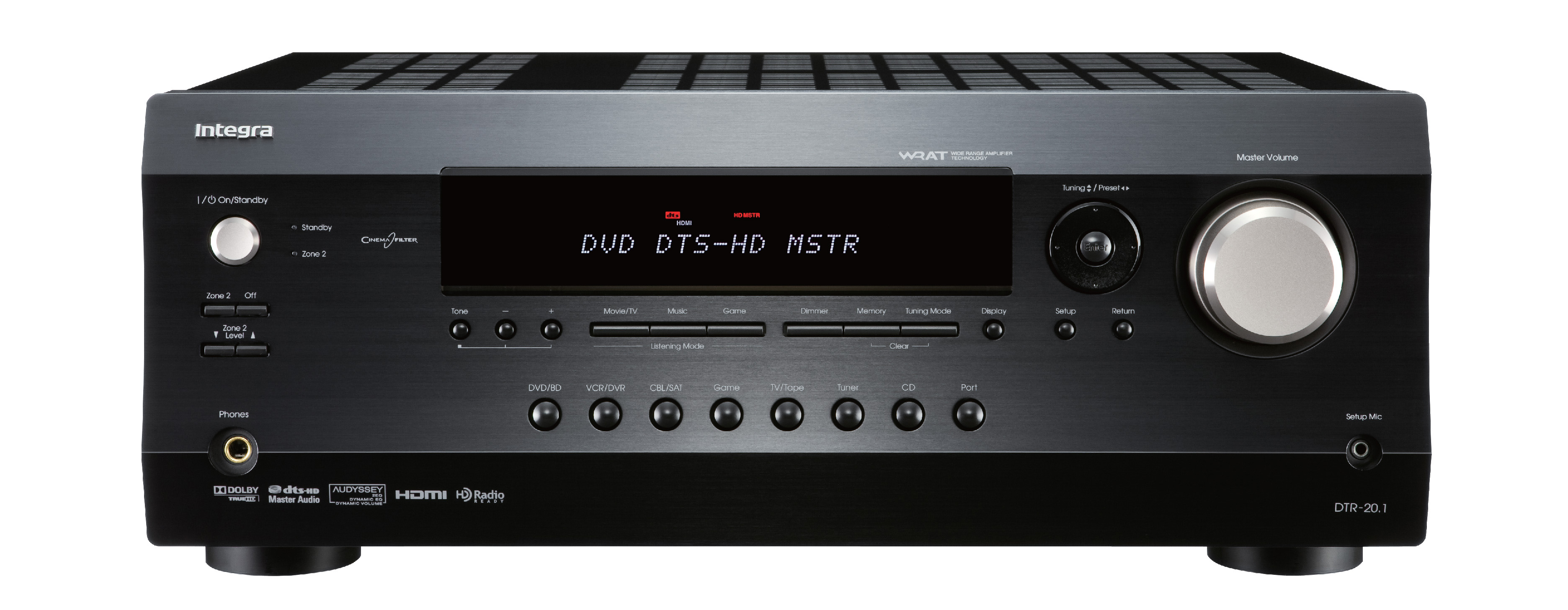 Integra DTR30.1 and DTR20.1 Midline Custom Installer Receivers