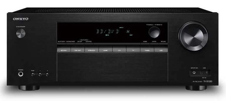 Onkyo TX-SR383 7.2-Channel AV Receiver Inflates Power but Not Price