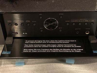 Denon X8500H upgraded panel and buttons