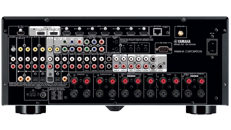 Yamaha RX-A2040 Dolby Atmos AV Receiver Review | Audioholics