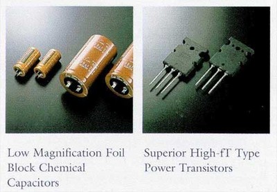 Yamaha RX-V1 transistors