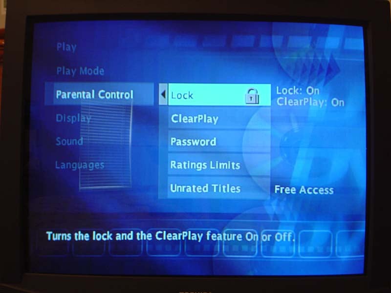 ClearPlay parental controls