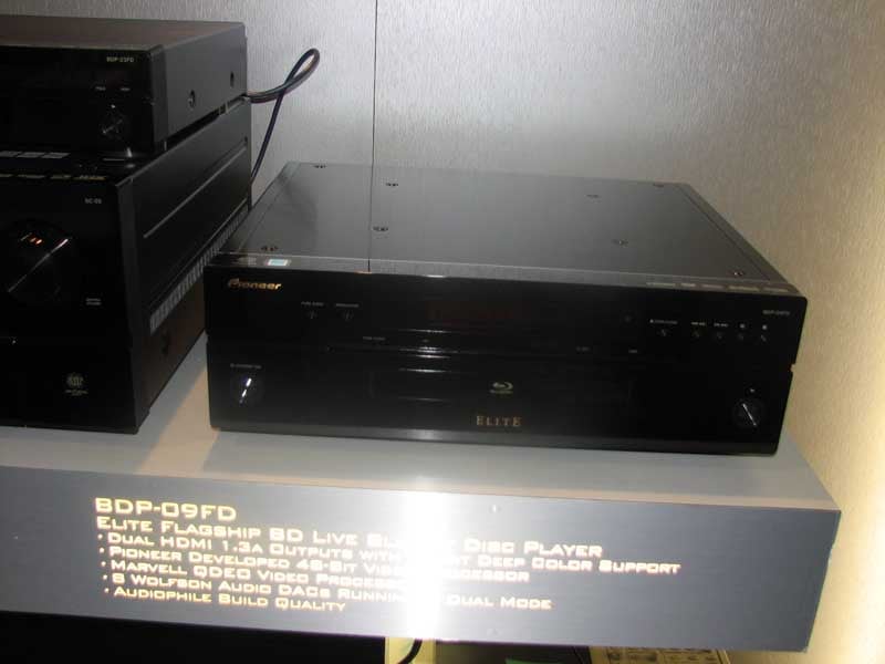 Pioneer Elite p 09fd Blu Ray Player First Look Audioholics