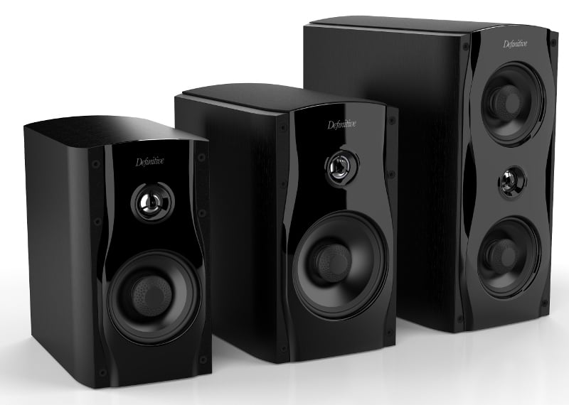 Definitive Technology Studiomonitor Series Bookshelf Speakers