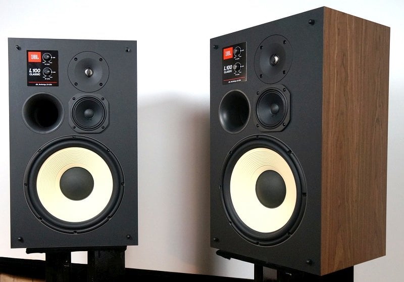 sortie Månens overflade Bred rækkevidde JBL L100 Classic Bookshelf Loudspeaker Review - Modern Take on a Classic |  Audioholics