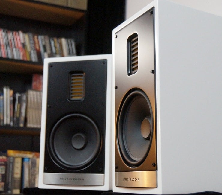 shelf martin logan speakers