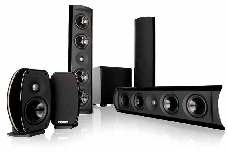 paradigm surround sound