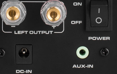 MK402BT Bluetooth Speaker Inputs