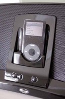 docked iPod
