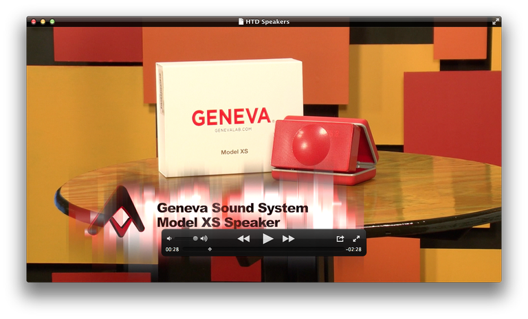 Geneva Sound System Model XS Speaker Review