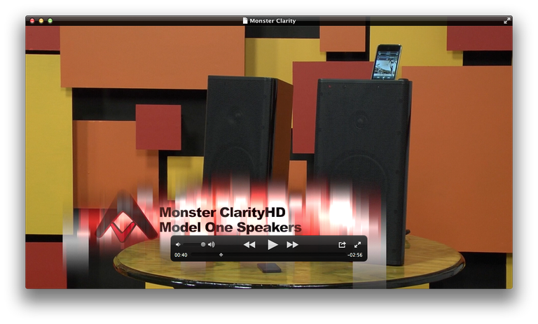 Monster ClarityHD Model One Speakers