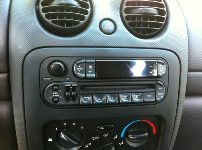 stock Jeep Liberty radio